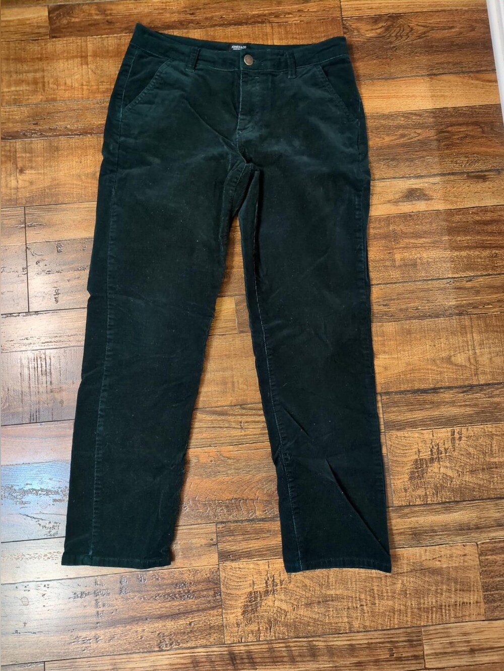 Men's Dark Green Corduroy Pants